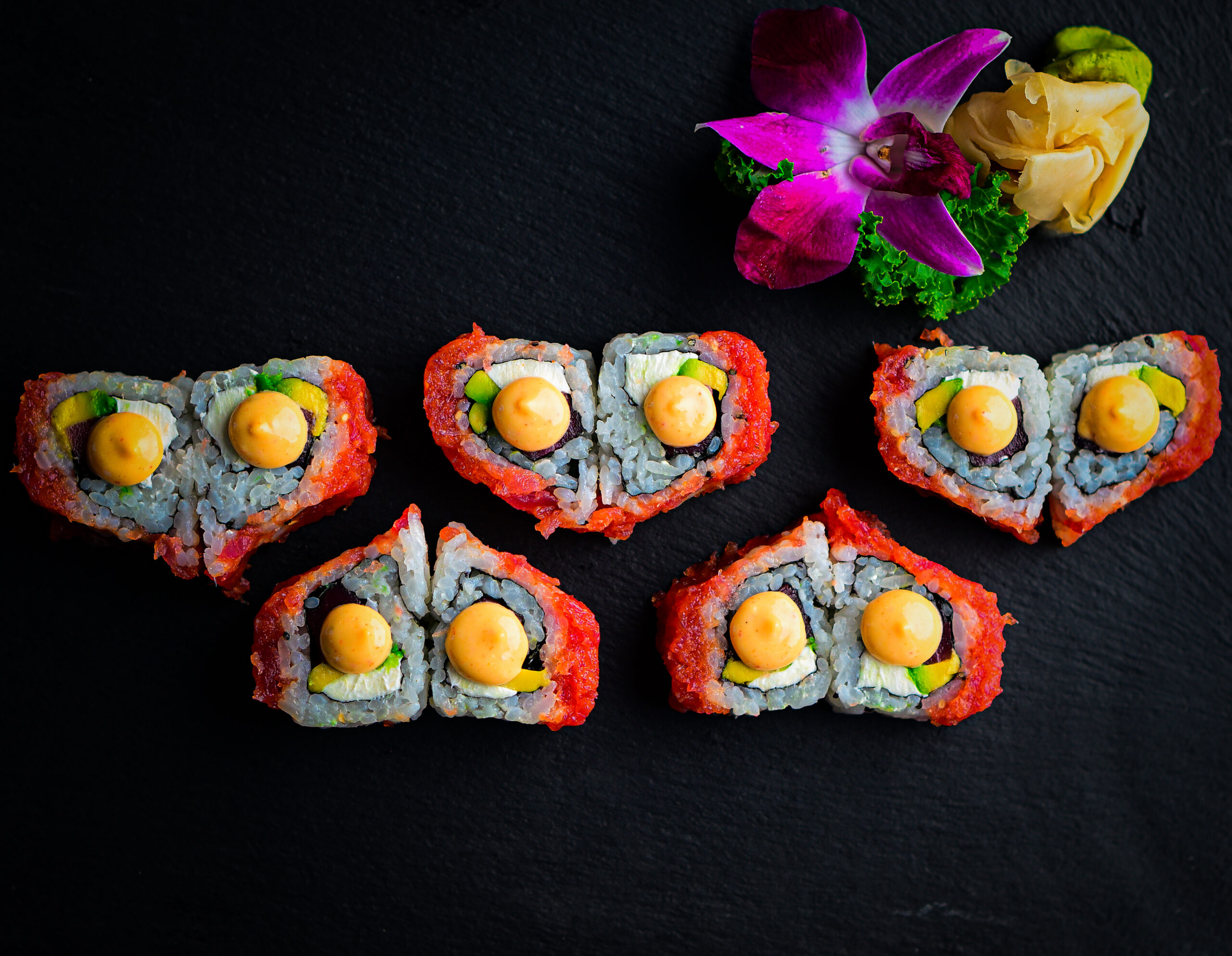 Sushi and rolls at NORI Restaurant