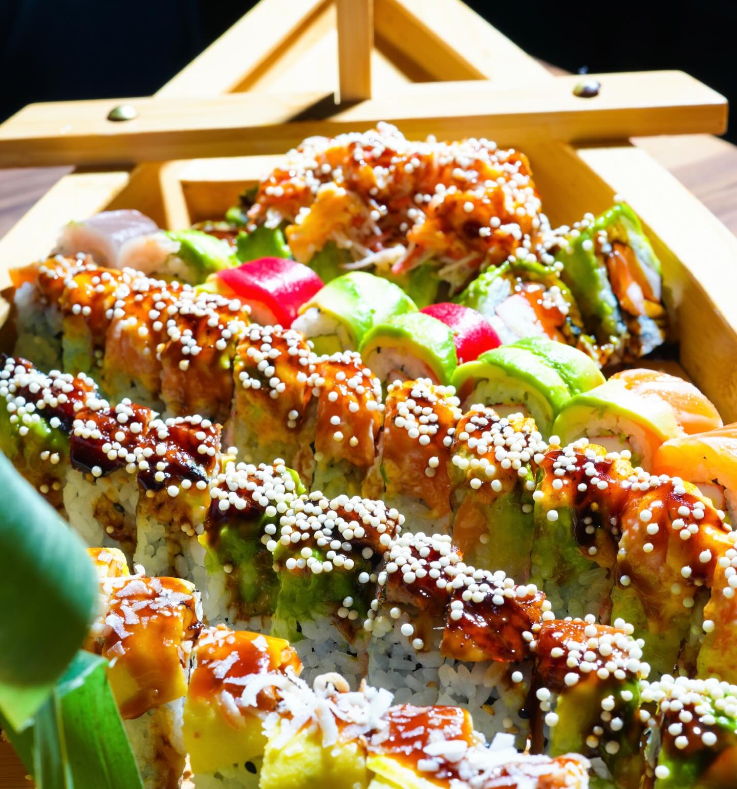 Signature sushi rolls at NORI